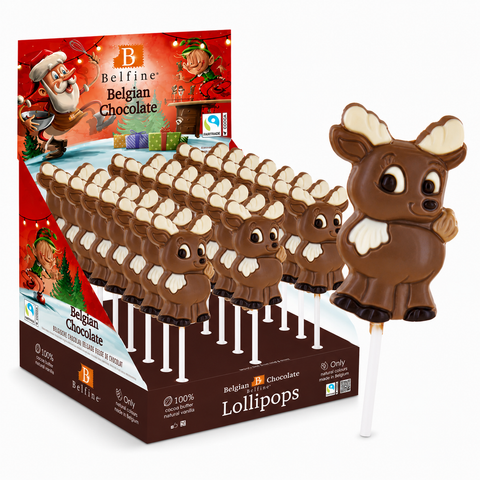 Lollipops chocolat au lait élan - 25g