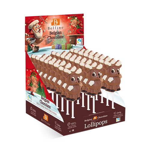 Lollipops chocolat au lait élan - 25g