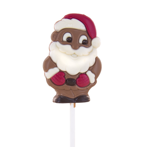 Lollipops chocolat au lait père noël - 25g