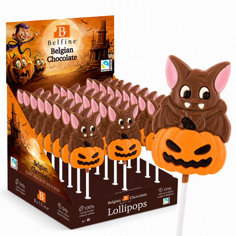 Lollipops chocolat au lait chauve-souris - 25g