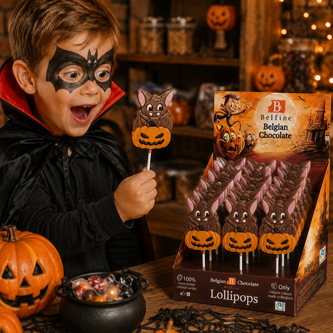 Lollipops chocolat au lait chauve-souris - 25g