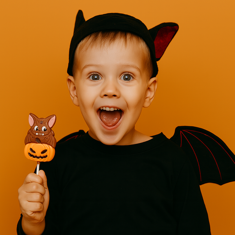 Lollipops chocolat au lait vampire - 25g