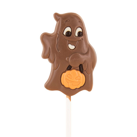 Lollipops chocolat au lait fantôme - 25g