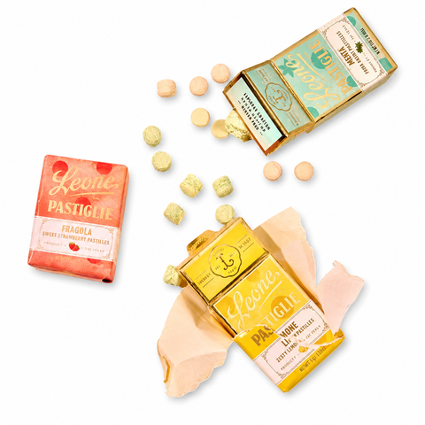 Assortiment de boites pastilles "fruits" - 27g