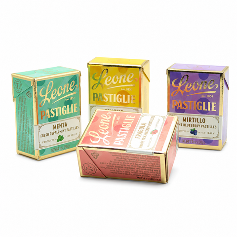 Assortiment de boites pastilles "fruits" - 27g