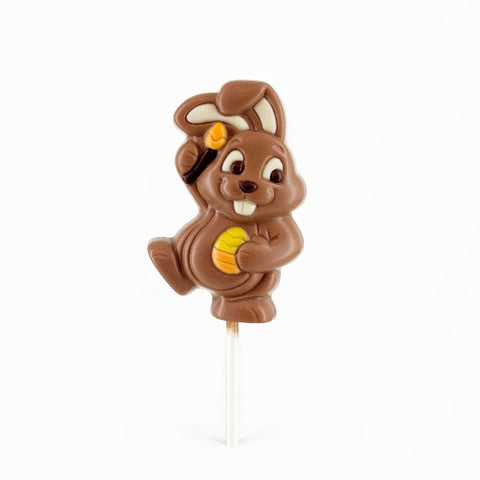 Lollipops chocolat au lait Lapin Pablo - 25g