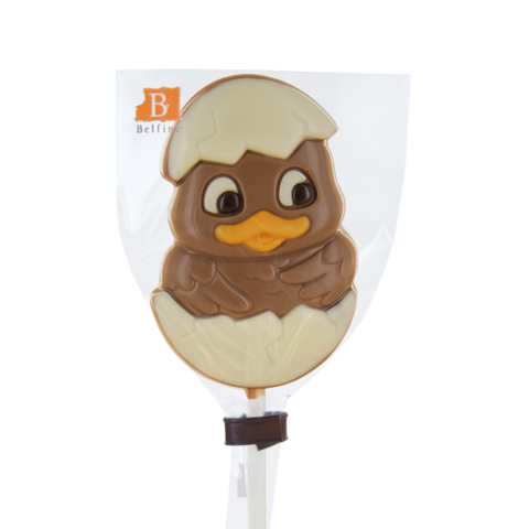 Lollipops chocolat au lait poussin - 25g