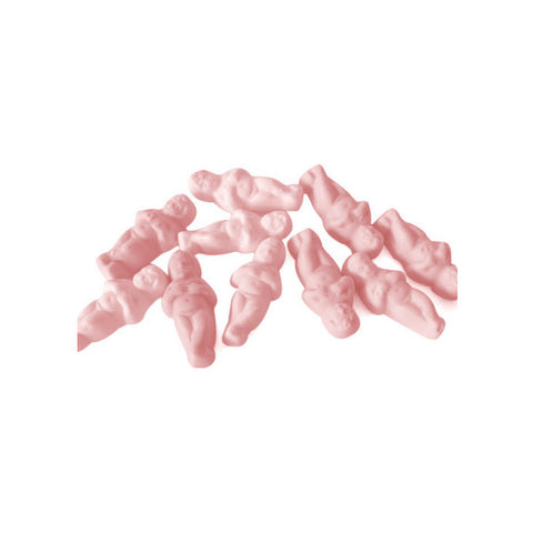Confiserie mini meringue bébé rose - Sachet de 1kg