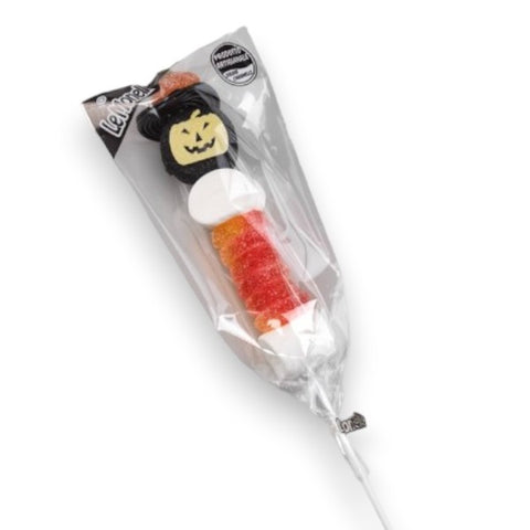 Brochette de guimauve citrouille halloween - 70g