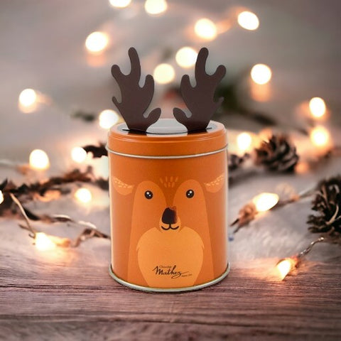 Boite métal truffes motifs animaux assortis - 100g