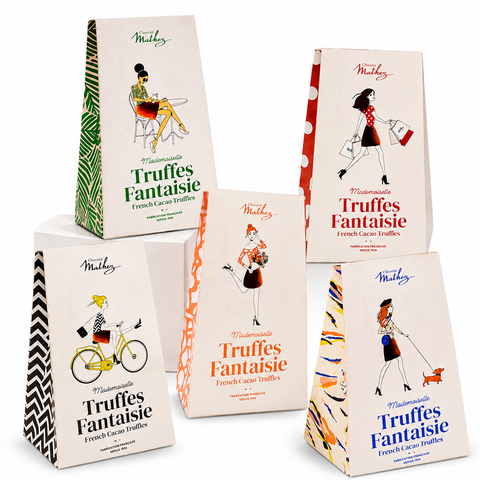 Étui truffes fantaisies paris chic - 100g