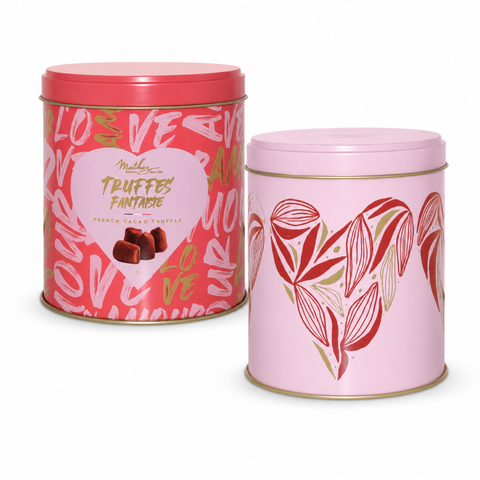 Boite métal truffes pink & love - 250g