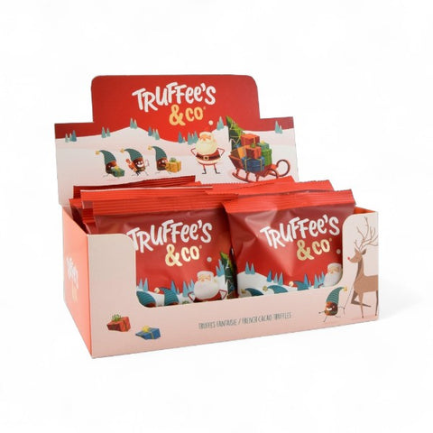 Sachets de noël truffee's & co - truffes fantaisie - 35g