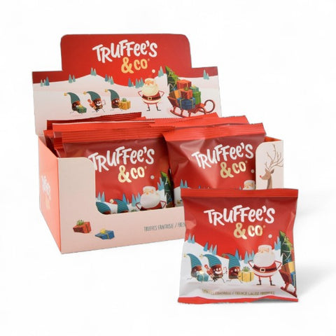 Sachets de noël truffee's & co - truffes fantaisie - 35g