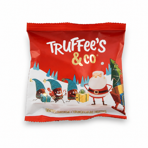 Sachets de noël truffee's & co - truffes fantaisie - 35g