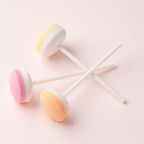 Sucettes dextrose bicolores - sachet de 150g