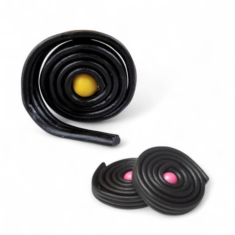 Rouleau de réglisse avec chewing-gum - 40g