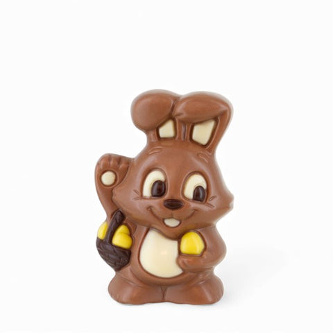 Moulage chocolat Lapin panier Pâques - 40g