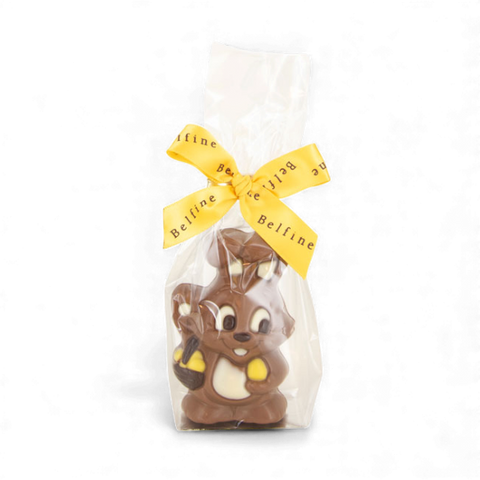 Moulage chocolat Lapin panier Pâques - 40g