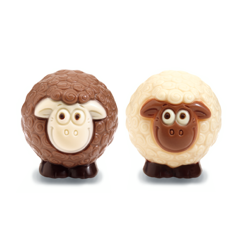 Assortiment moulages chocolat Mouton Pâques - 40g