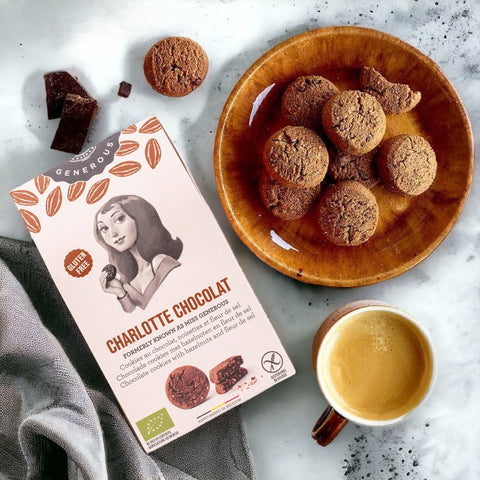 Biscuit charlotte cookies au chocolat - étui de 100g