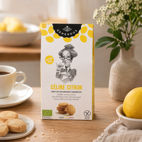 Biscuit céline sablé au citron - étui de 100g