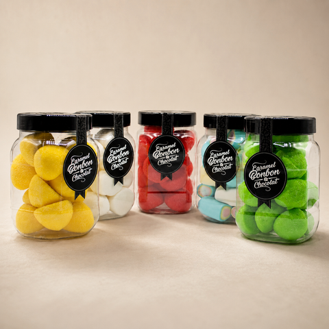 Bonbonnière de guimauves goût banane - 150 g