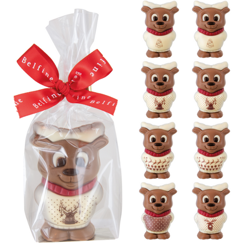 Moulage chocolat élan décoré - 40g