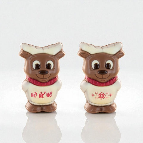 Moulage chocolat élan décoré - 40g