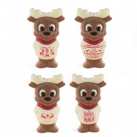 Moulage chocolat élan décoré - 75g