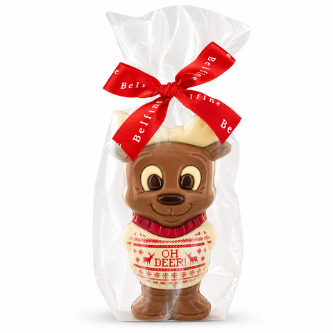 Moulage chocolat élan décoré - 75g