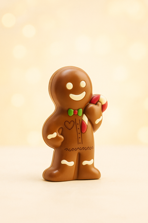 Moulage chocolat bonhomme pain épices - 75g