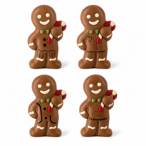 Moulage chocolat bonhomme pain épices - 75g