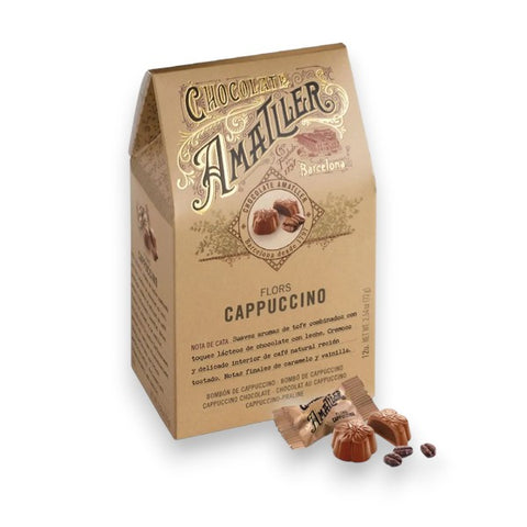Étui flowpack pralinés chocolat lait cappuccino - 72g
