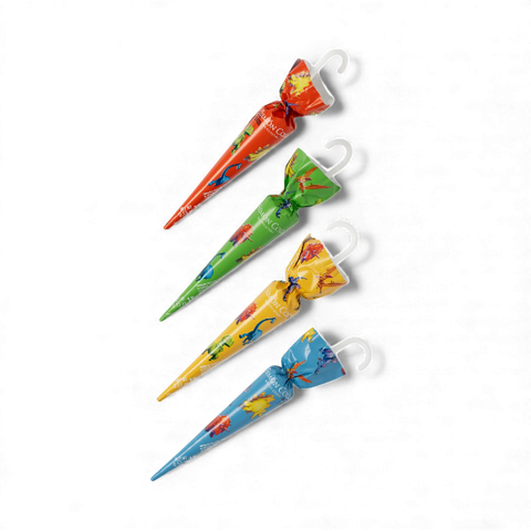 Parapluie en chocolat au lait Dinosaure - 15g