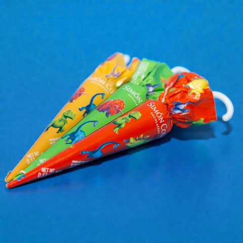 Parapluie en chocolat au lait Dinosaure - 15g