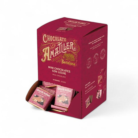 Distributeur de napolitains au chocolat lait - 5g