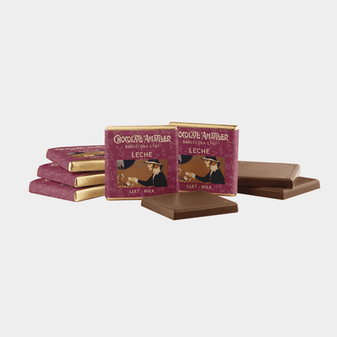 Distributeur de napolitains au chocolat lait - 5g