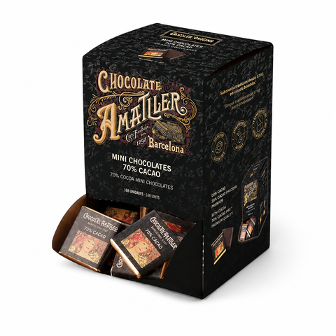 Distributeur de napolitains au chocolat noir 70% - 5g