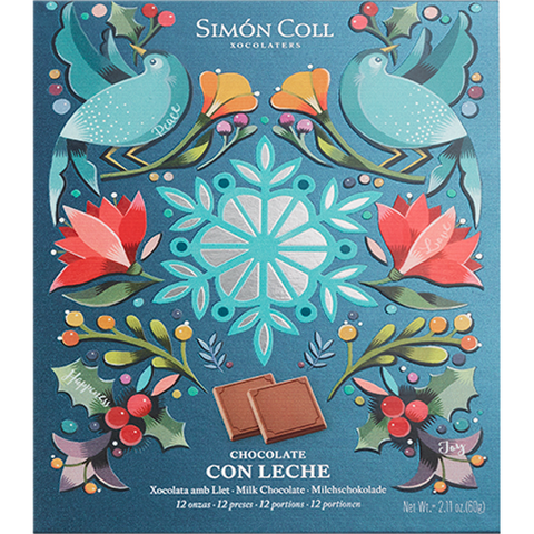 Boite cadeau napolitain chocolat au lait - 60g