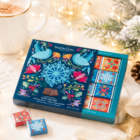 Boite cadeau napolitain chocolat au lait - 60g