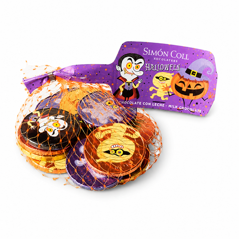 Filet de pièces halloween chocolat lait - 53g