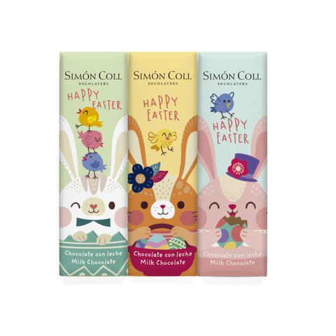 Réglette de chocolat au lait - 3 x 18g