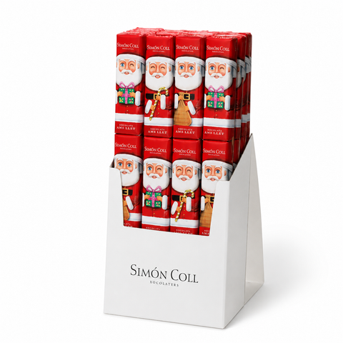 Réglette de chocolat lait thème noel - 3x18g
