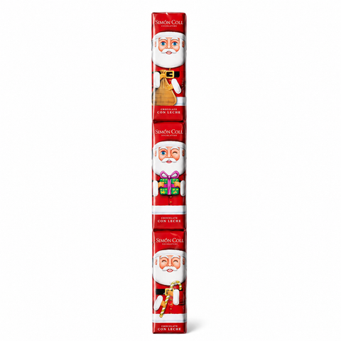 Réglette de chocolat lait thème noel - 3x18g