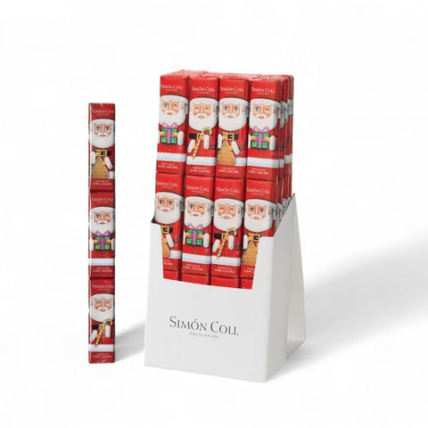 Réglette de chocolat lait thème noel - 3x18g