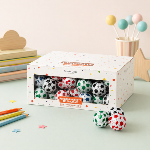 Ballon de foot en chocolat au lait - 12g