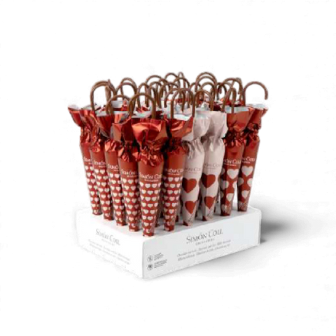 Parapluie en chocolat au lait love - 35g