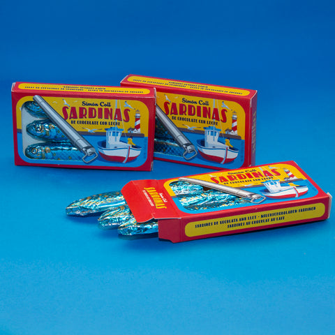 Boites sardines chocolat au lait -24g