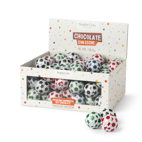 Ballon de foot en chocolat au lait - 12g